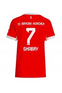 Bayern Munich Serge Gnabry #7 Fotballdrakt Hjemme Klær Dame 2025-26 Korte ermer